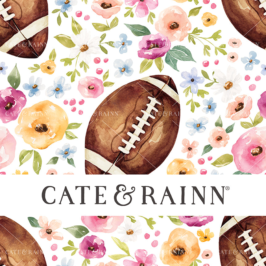 Cate & Rainn Melody Football Floral White