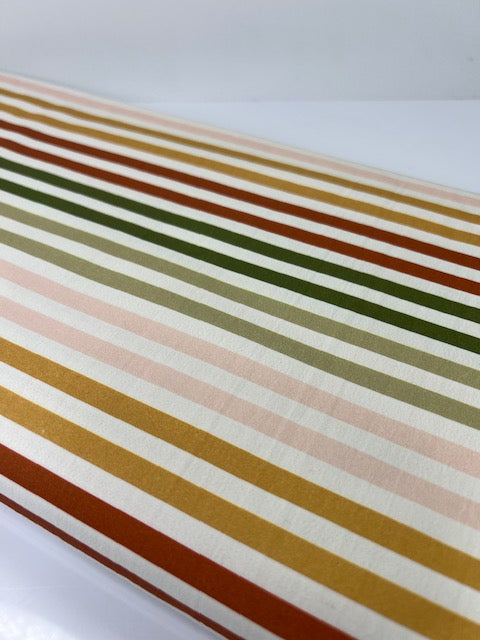 Charlotte Stripes Multi Color 100% Cotton, Cate & Rainn Charlotte Stripes Cotton Fabric, Quilting Cotton