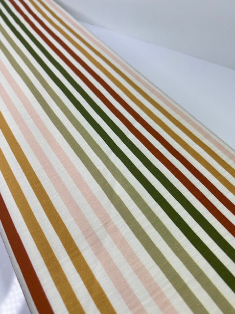 Charlotte Stripes Multi Color 100% Cotton, Cate & Rainn Charlotte Stripes Cotton Fabric, Quilting Cotton