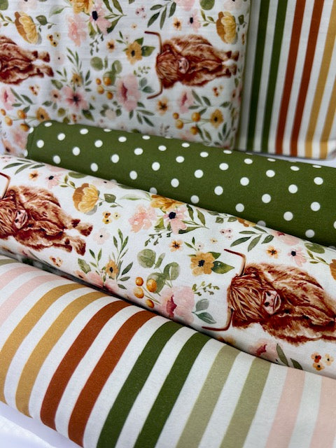 Charlotte Stripes Multi Color 100% Cotton, Cate & Rainn Charlotte Stripes Cotton Fabric, Quilting Cotton