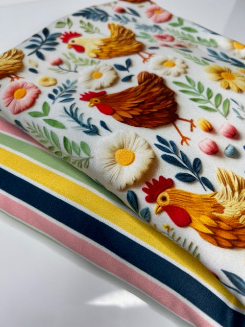 Stripe Coordinate DBP Fabric