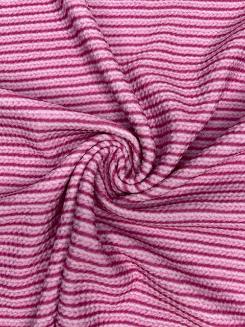 Faux Embroidery Pink Orchid Bullet Fabric