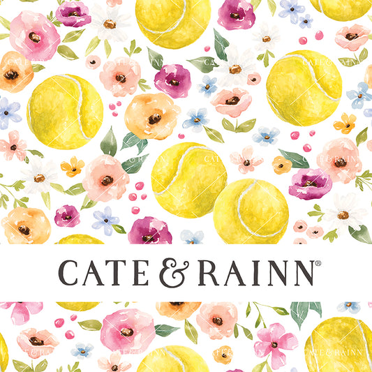 Cate & Rainn Melody Tennis Floral White