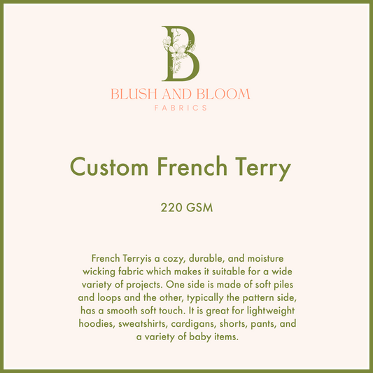 Custom French Terry