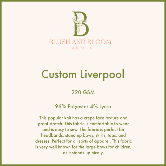 Custom Liverpool 220 GSM