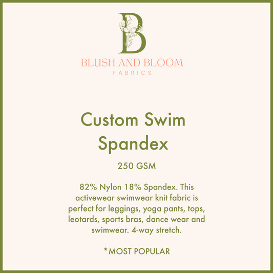 Custom Swim Spandex Heavy 250