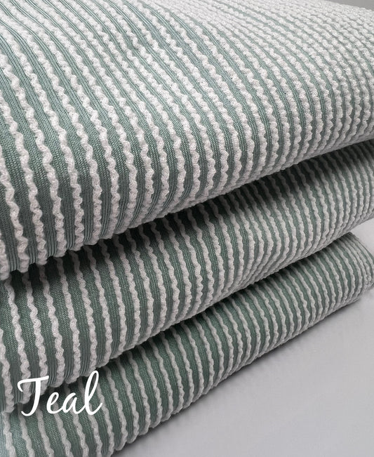 Urban Rib Two Toned Teal, Urban Rib Fabric